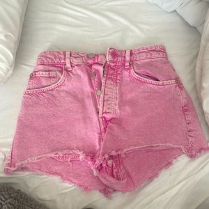 Pink Zara Shorts